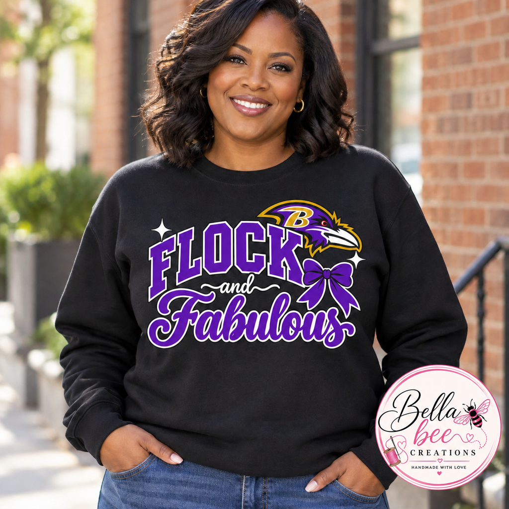 Flock and Fabulous Sweatshirt