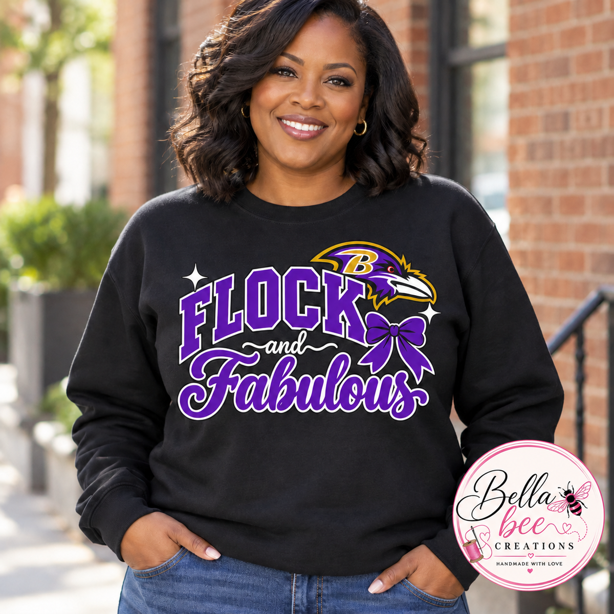 Flock and Fabulous Sweatshirt