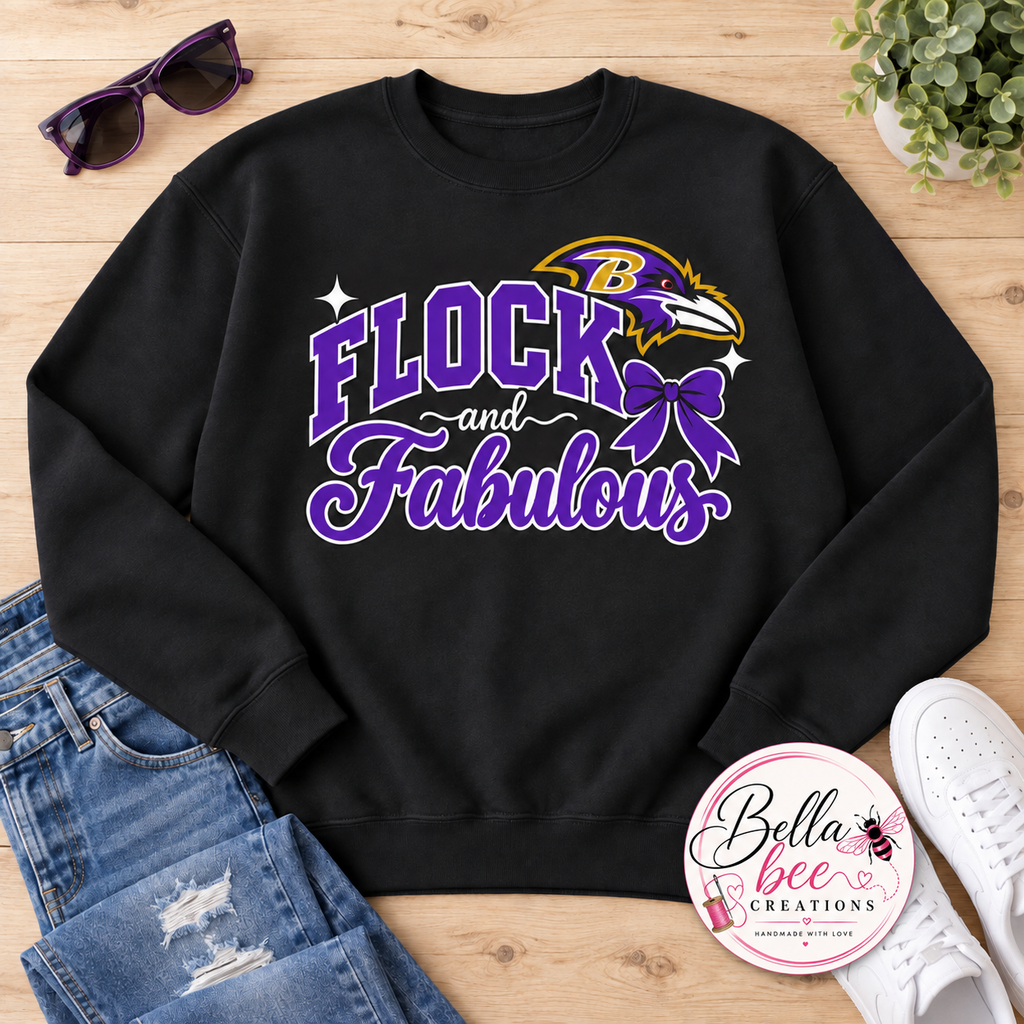 Flock and Fabulous Sweatshirt