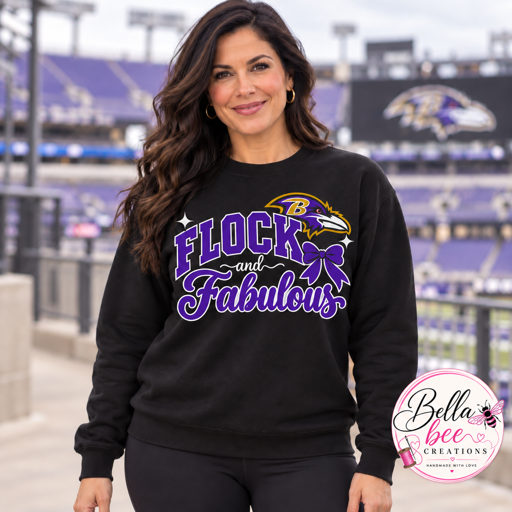 Flock and Fabulous Sweatshirt