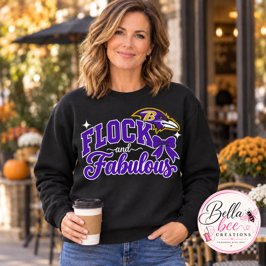 Flock and Fabulous Sweatshirt