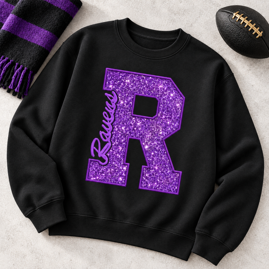 Baltimore Football R Stitched Sweatshirt