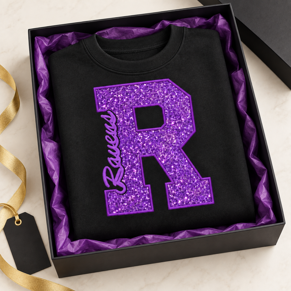 Baltimore Football R Stitched Sweatshirt