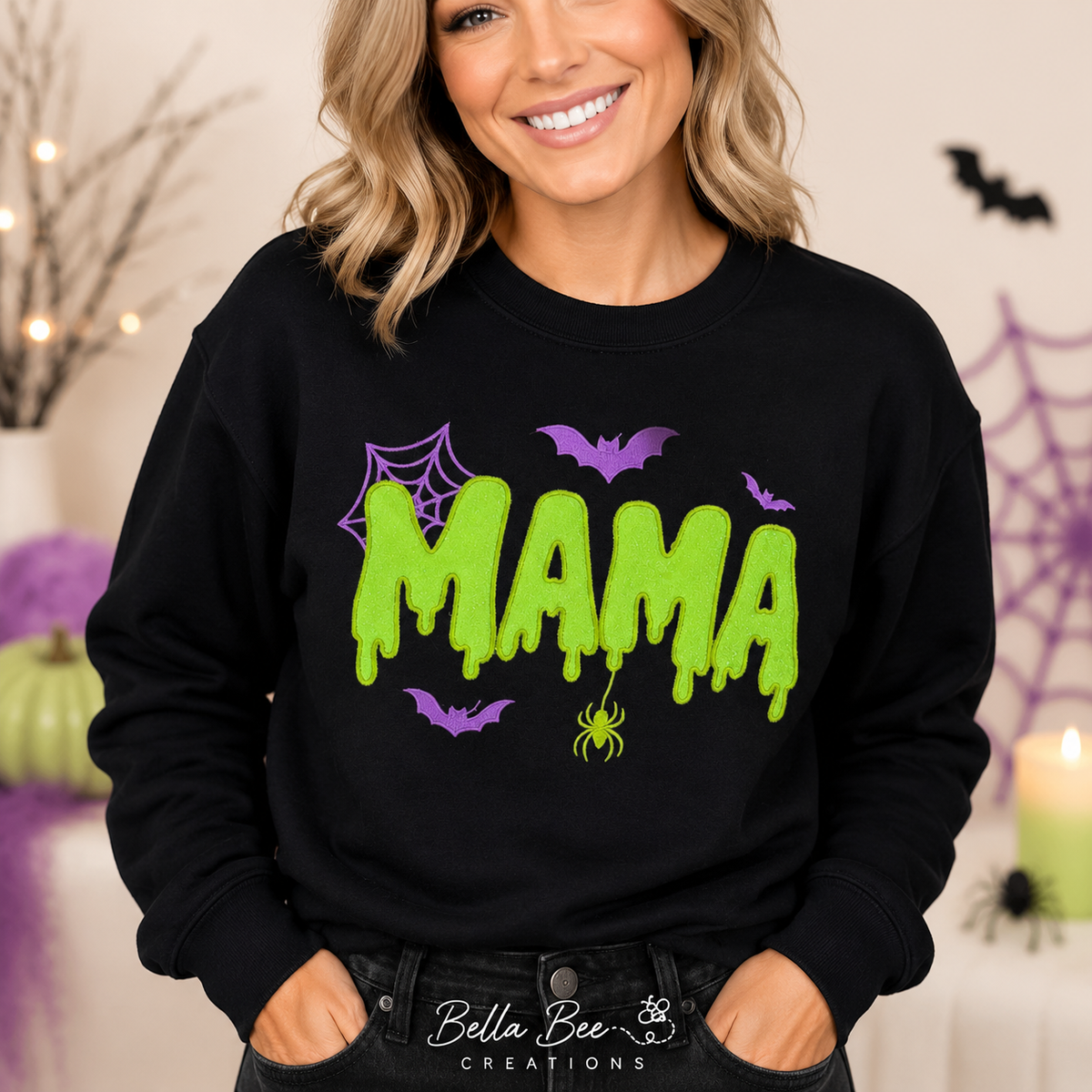 MAMA Neon Sweatshirt