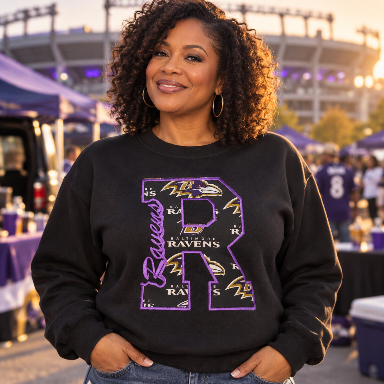 Baltimore Football R Sweatshirt